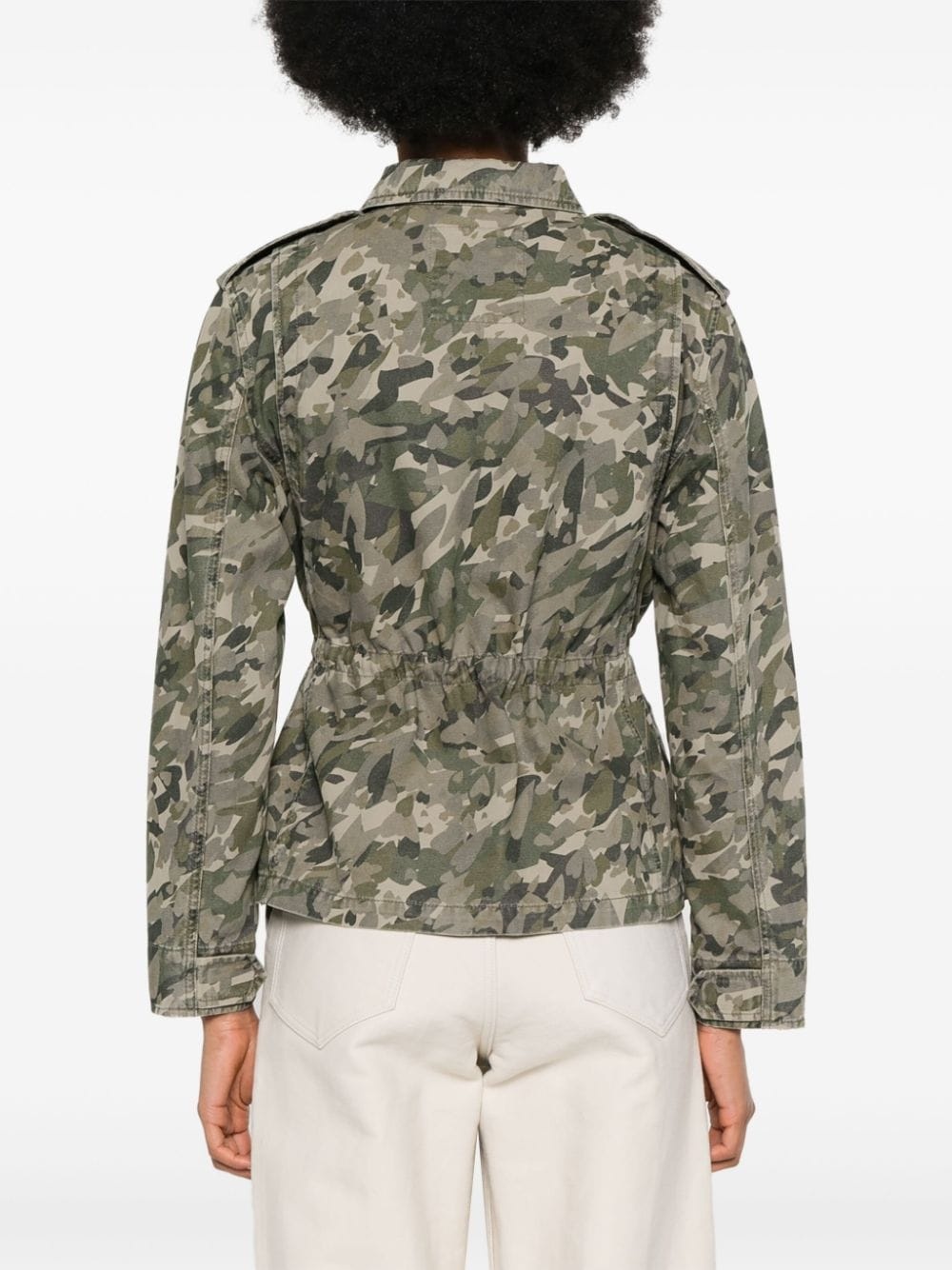 Krisa Camo cotton jacket - 4