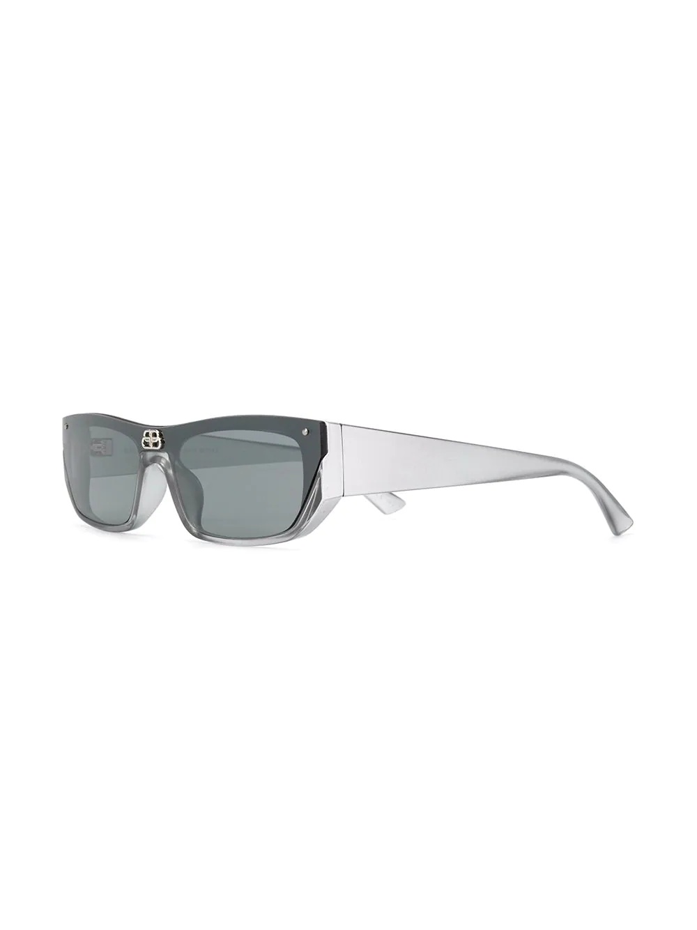 Shield rectangular-frame sunglasses - 2