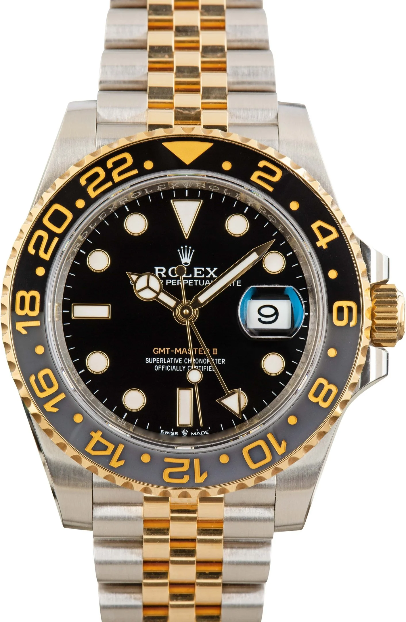 Men's Rolex GMT-Master II Ref 126713GRNR Steel & Gold Zombie - 1