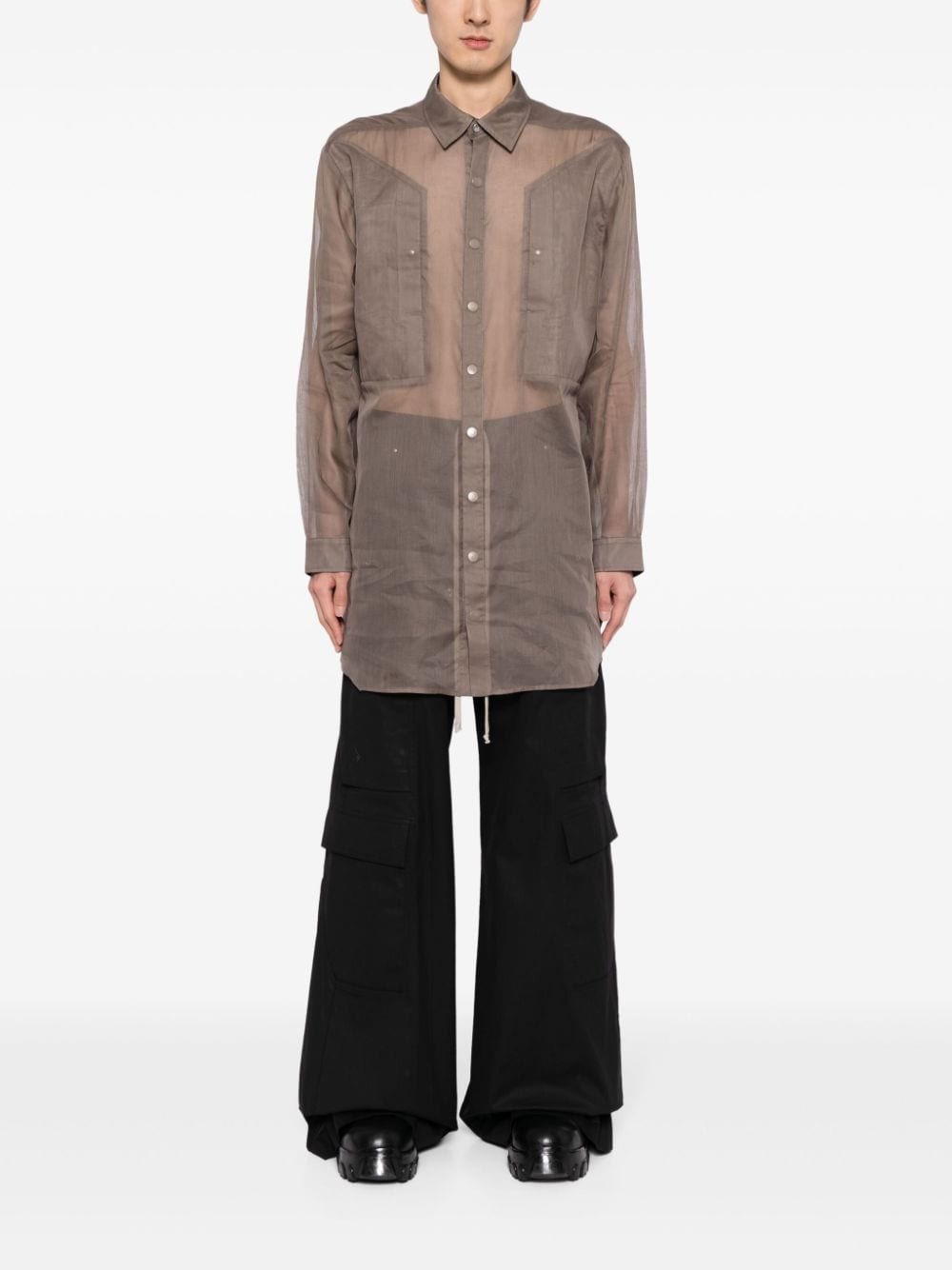 Jumbo sheer shirt - 2