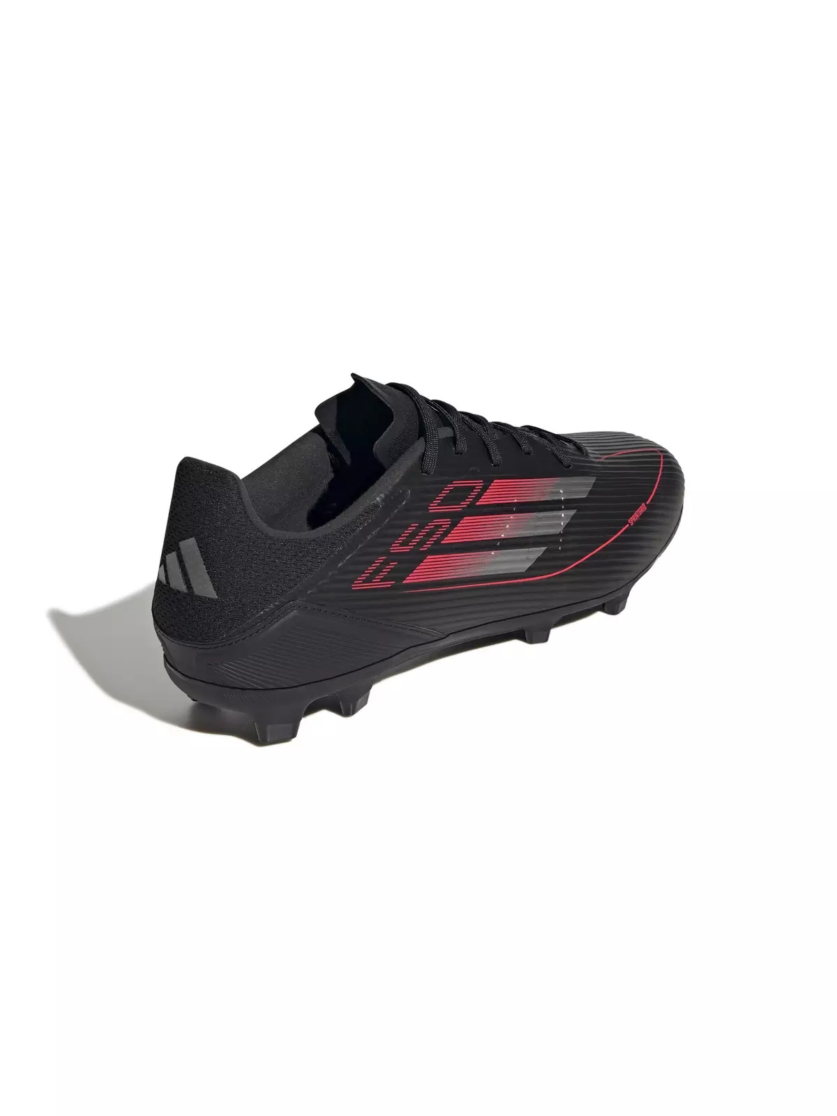 F50 League MG "Core Black/Iron Metallic/Lucid Red" Unisex Soccer Cleat - 4