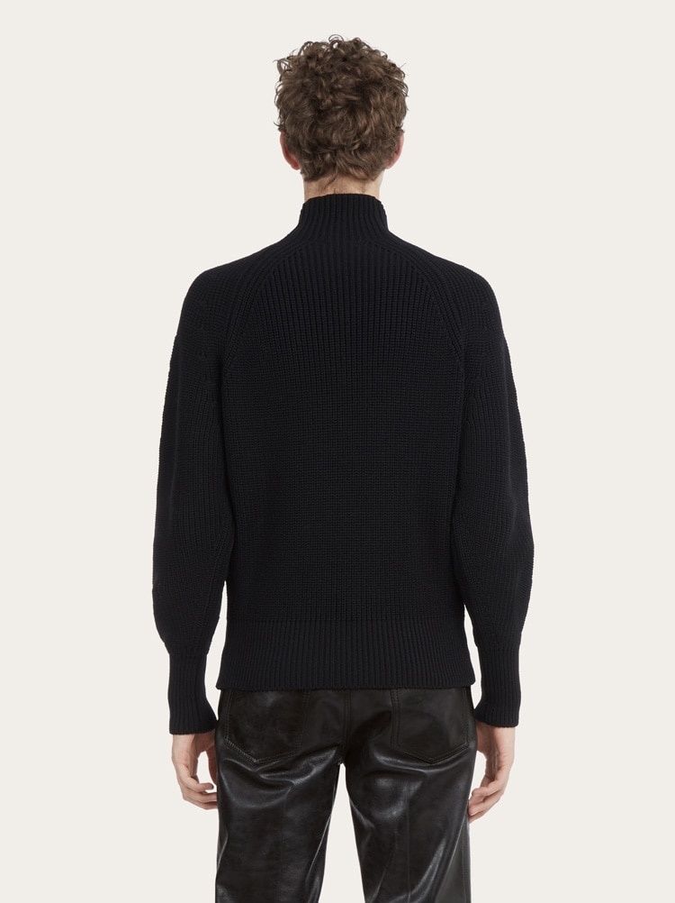HIGH NECK SWEATER - 3