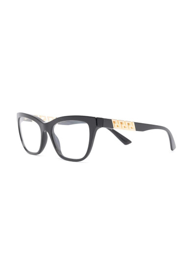 VERSACE rectangular-frame glasses outlook