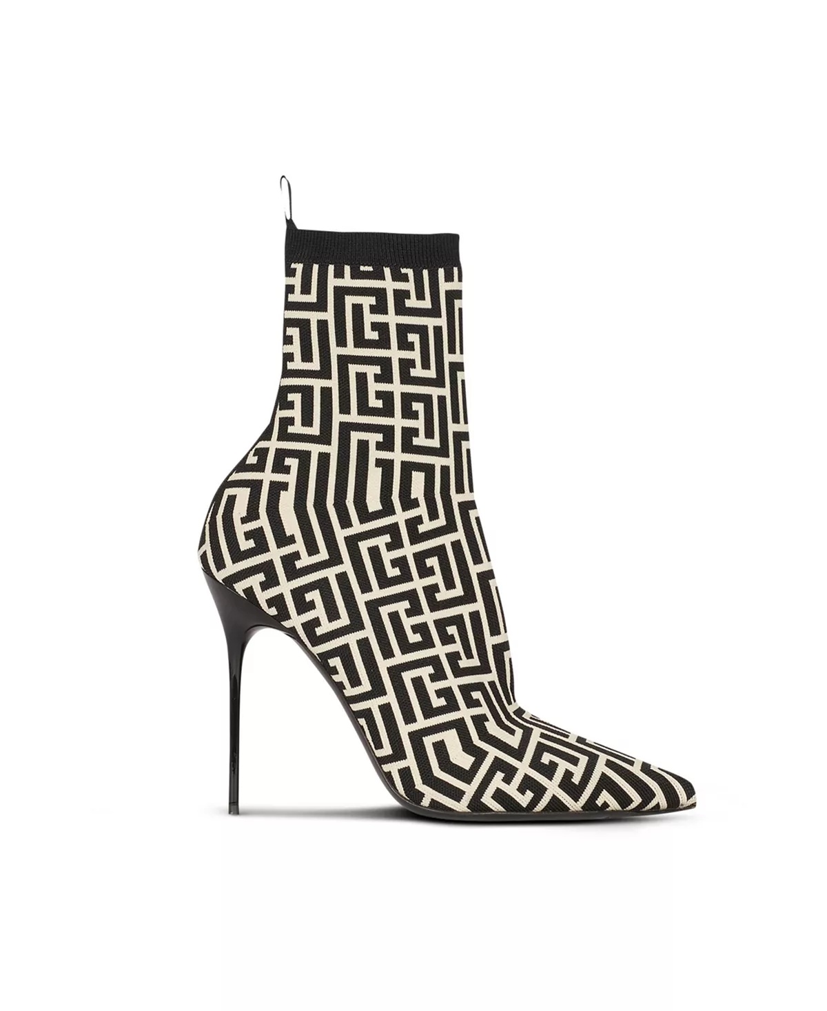 Women's Stretch Knit Skye Ankle Boots with Monogram - 2