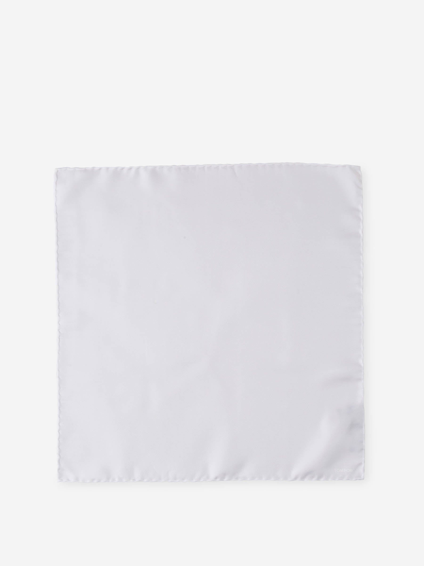 PLAIN SILK SCARF - 2