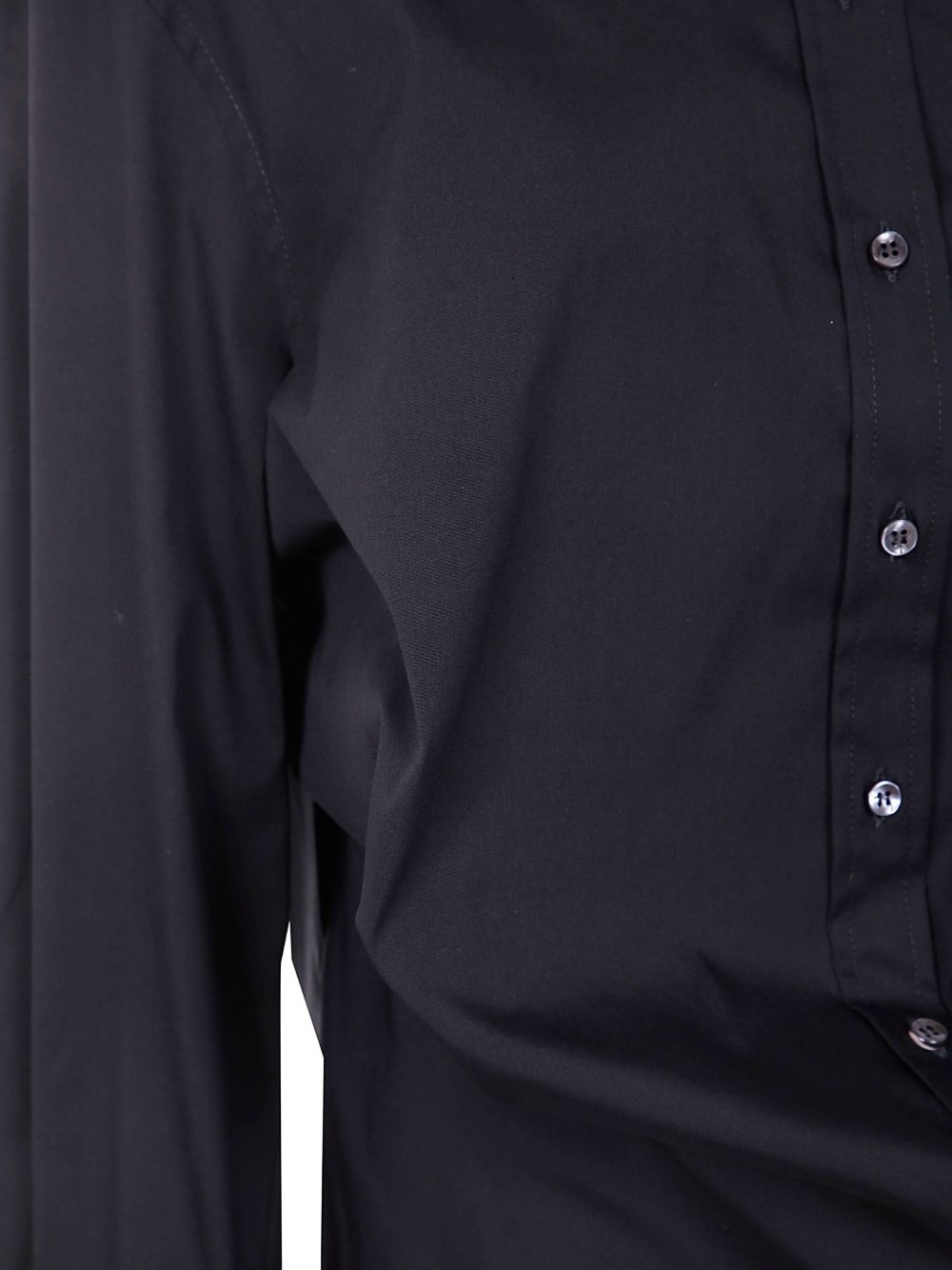 button-down draped shirt - 3