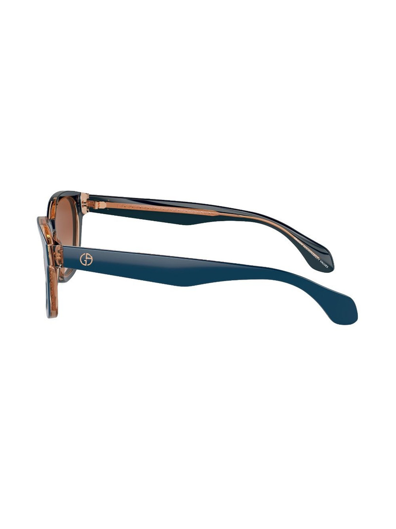 logo-print oversize-frame sunglasses 3
