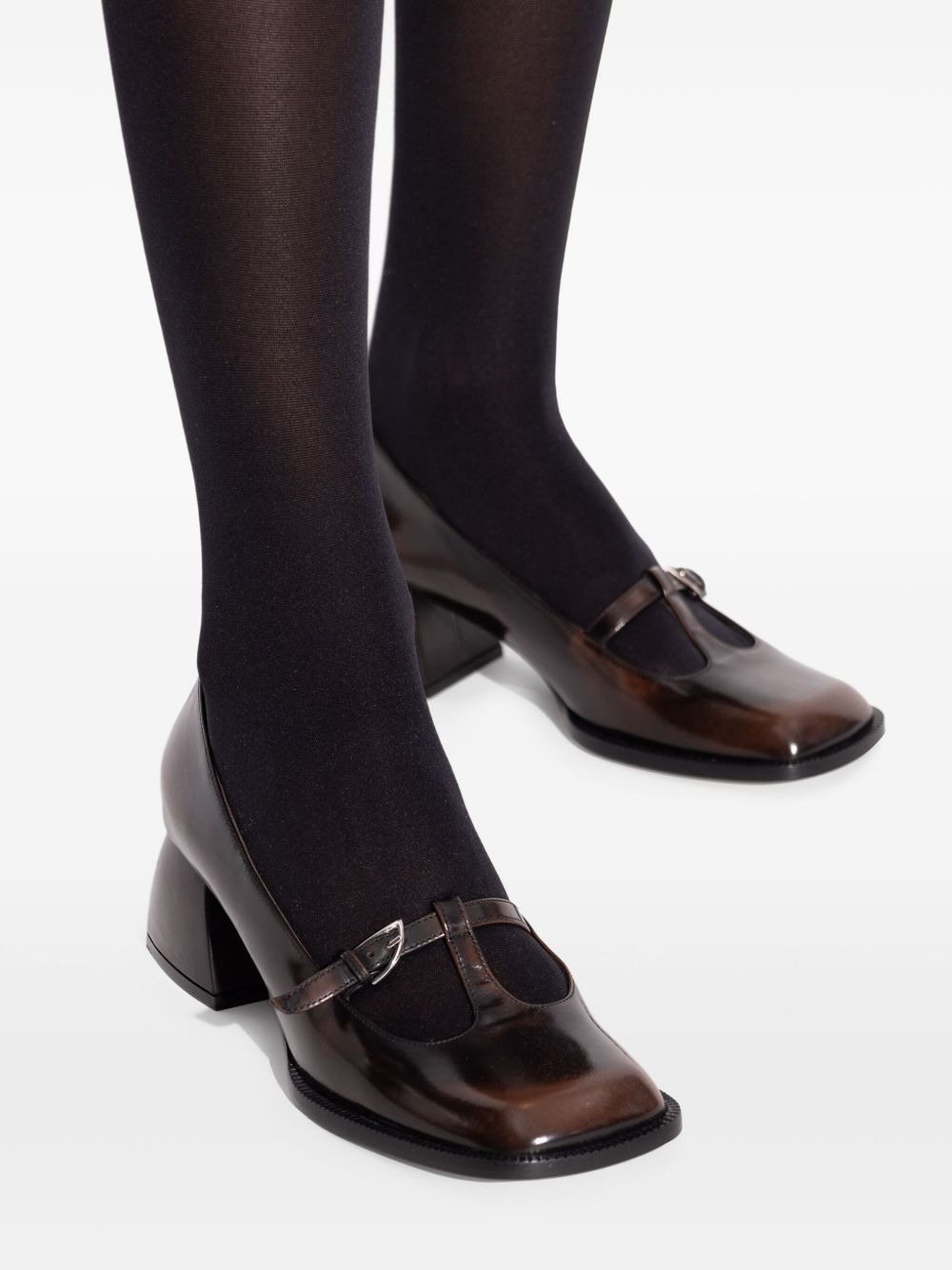 55mm buckle-detail pumps - 5