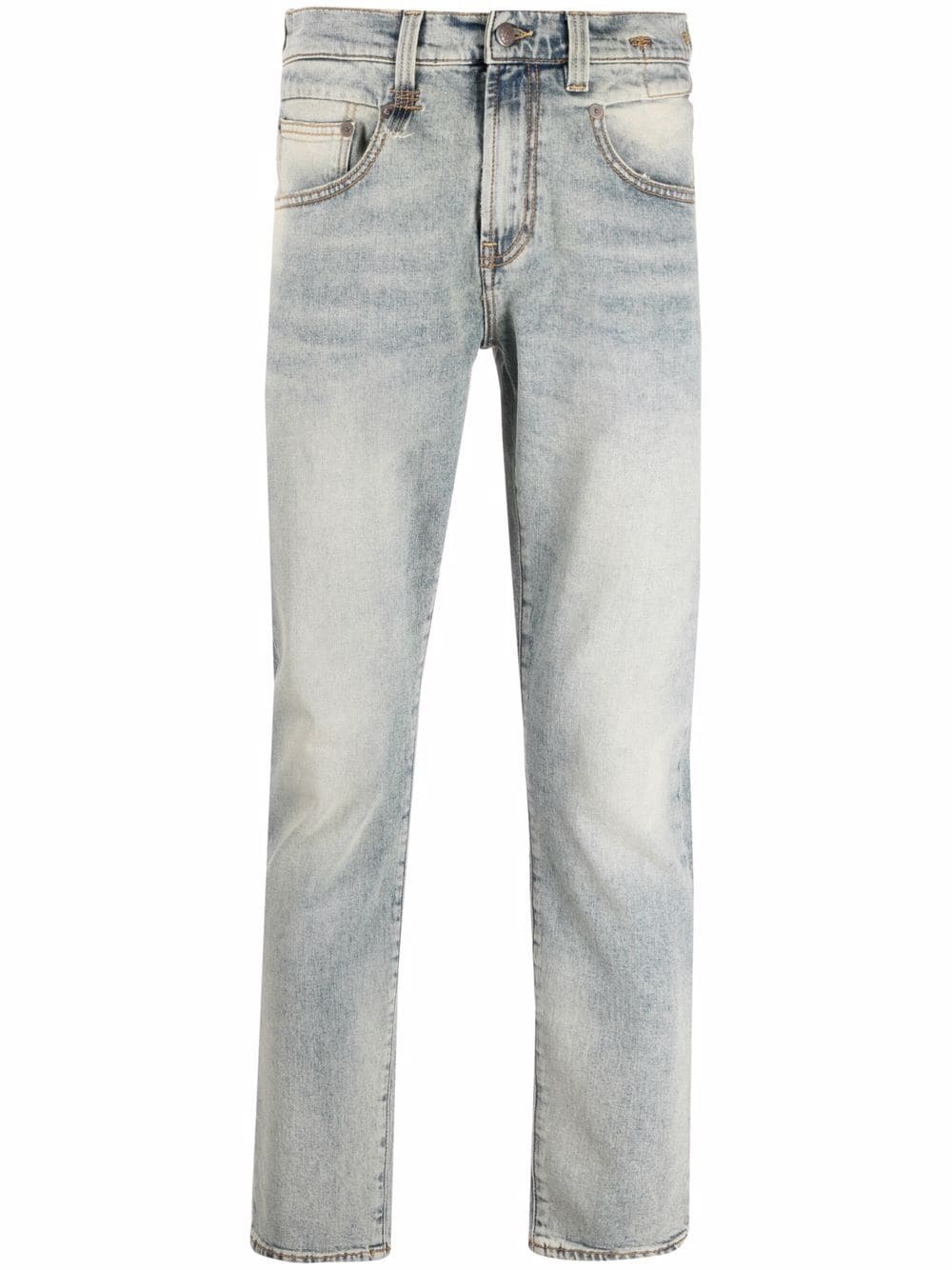 five pockets tapered jeans - 1