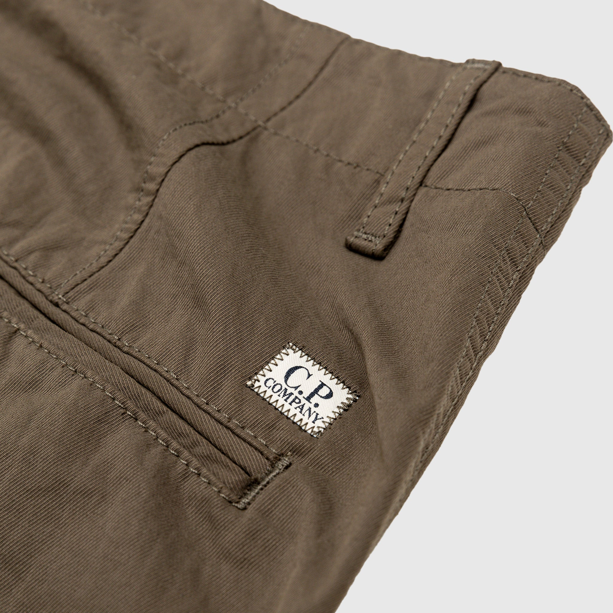 DIAGONAL FLATT NYLON LOOSE PANTS - 4