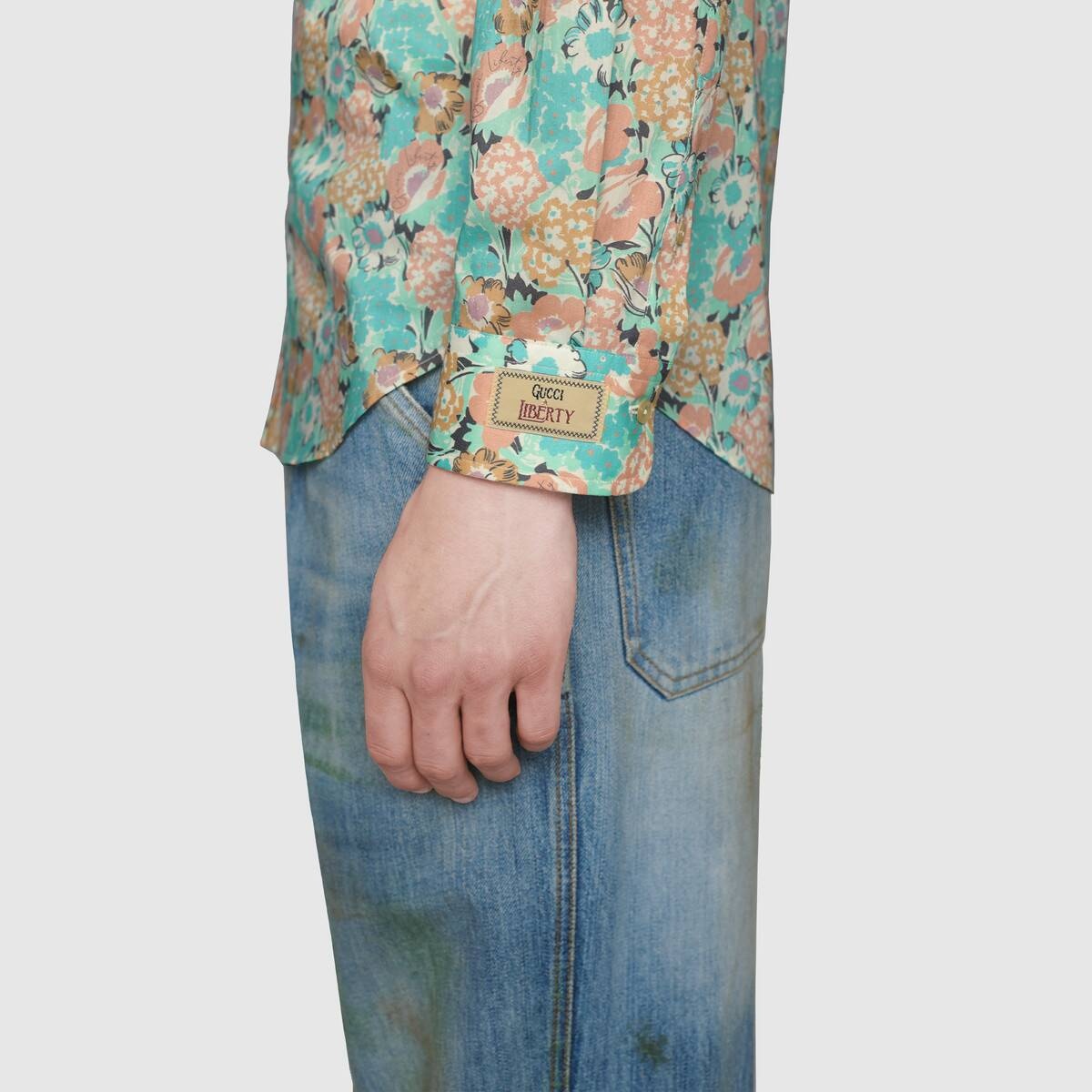 Gucci Liberty floral cotton shirt - 7