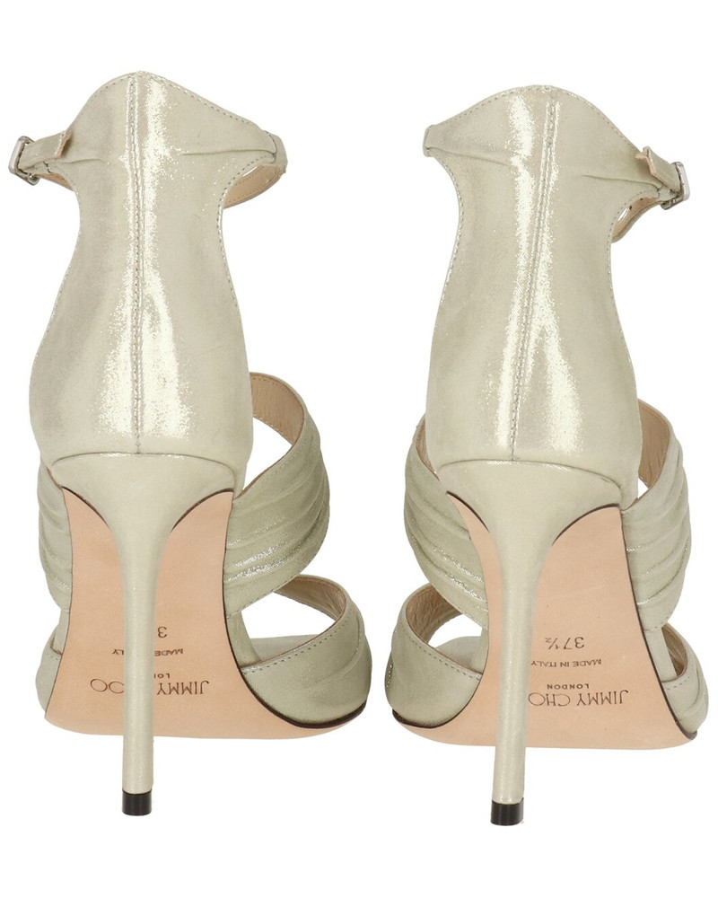 JIMMY CHOO Jimmy Choo Aura 95 Leather Sandal outlook