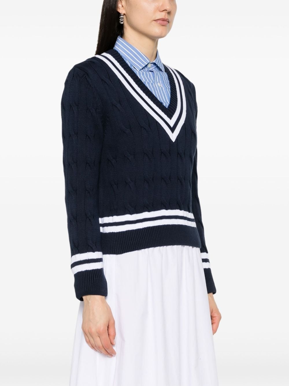 SRC cable-knit jumper - 3