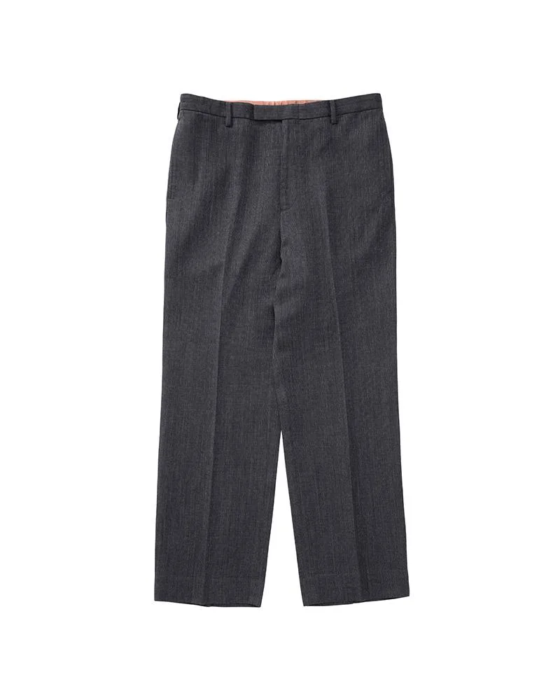 WIDE SLACKS BLACK - 1