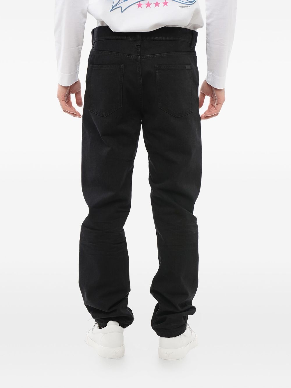 button-fly jeans - 3