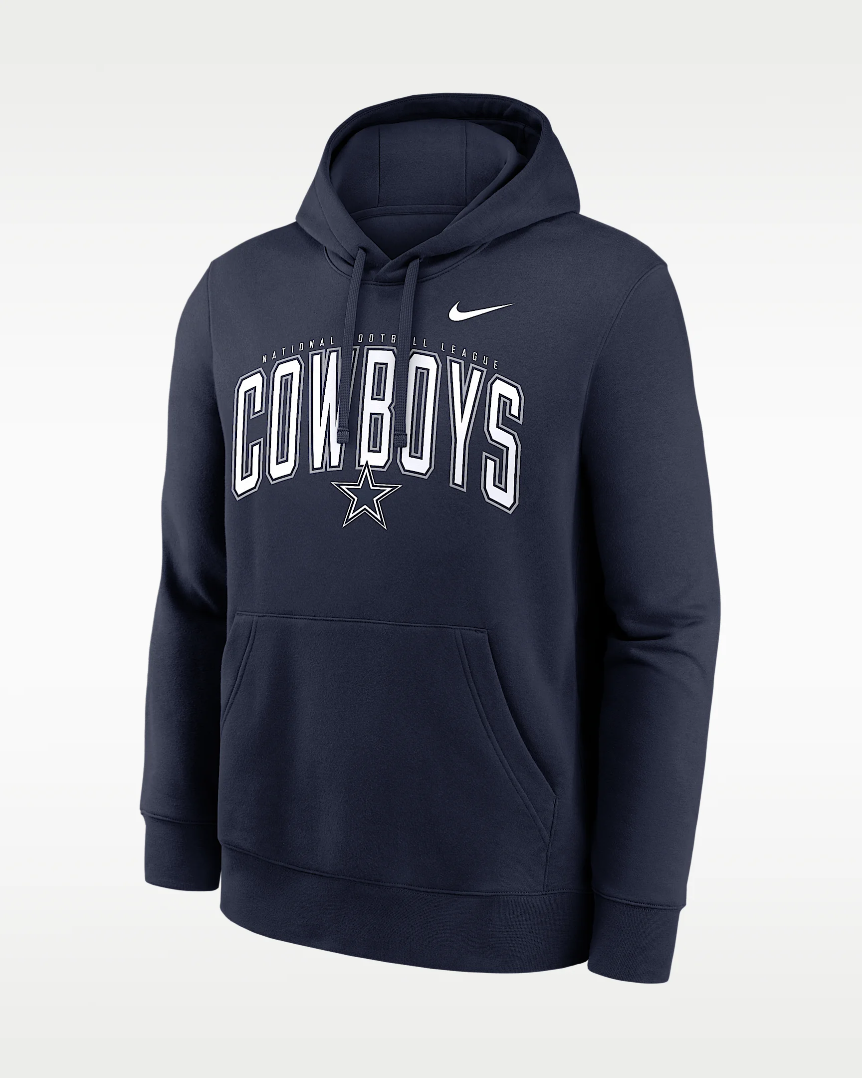 Dallas Cowboys Club Men's Nike NFL Pullover Hoodie - 1