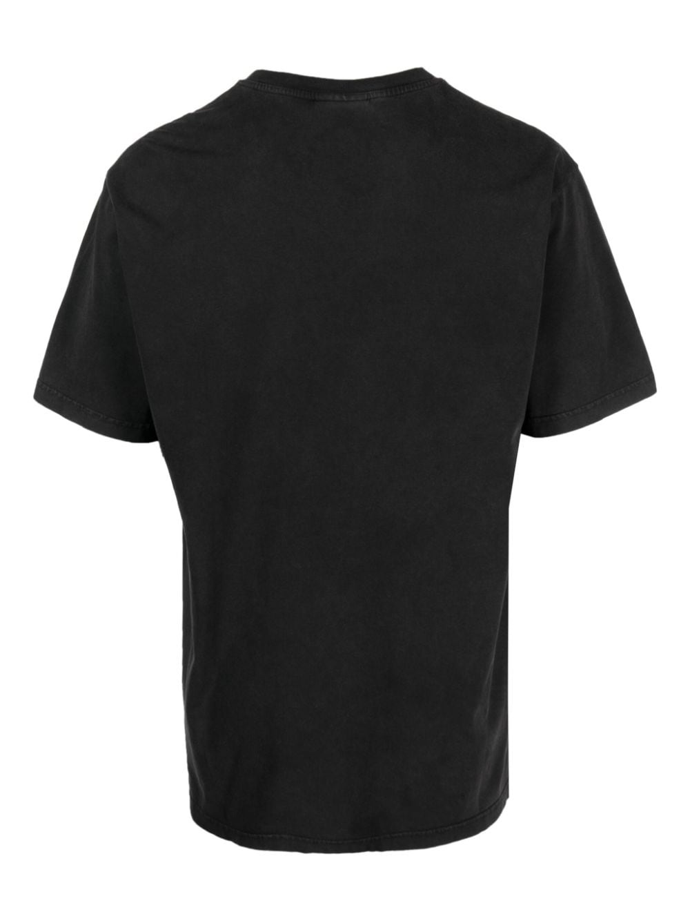 text-print cotton T-shirt - 2