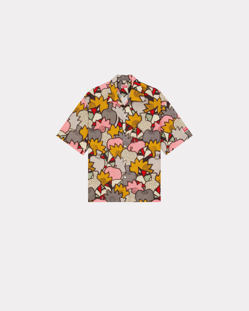 'KENZO Kimono Camo' Hawaiian shirt 1