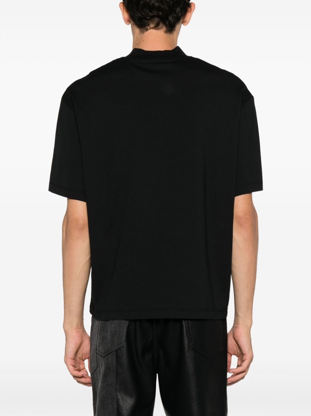 crew-neck cotton T-shirt - 4