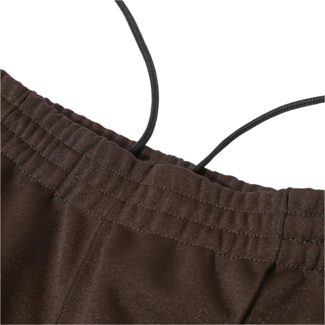 TRACK PANTS - POLY SMOOTH (DARK BROWN) - 3