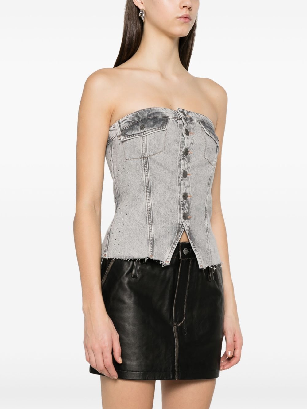 retro bustier top - 3