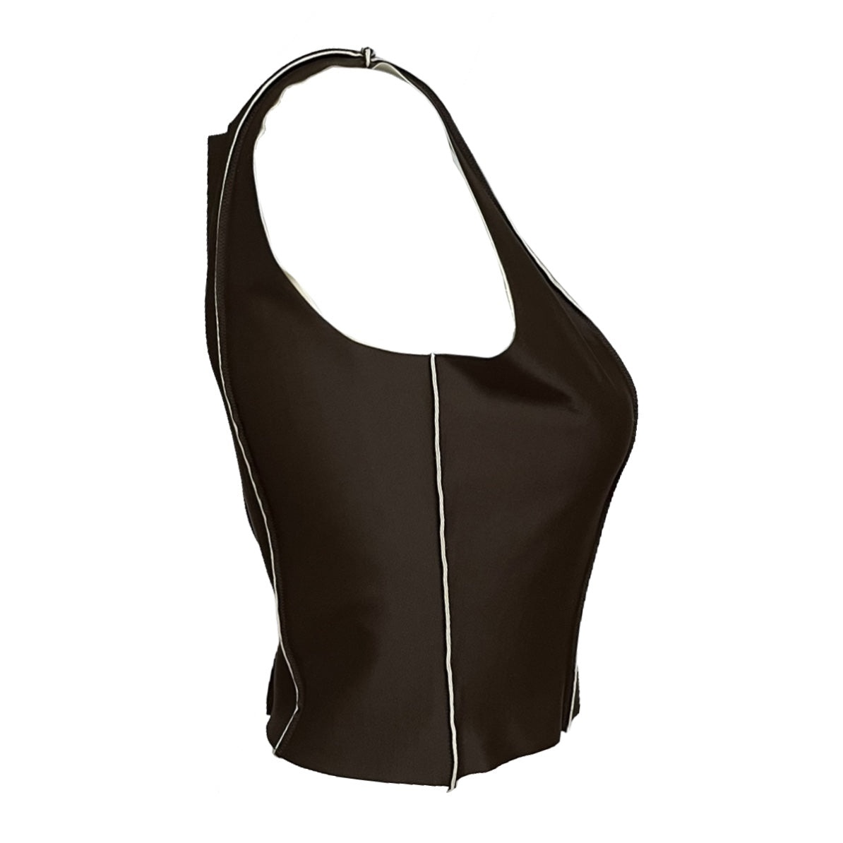 CHANEL Spring Summer 1999 Sleeveless Bustier Top - 3