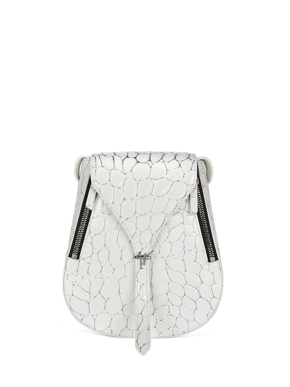 Beby crocodile-effect shoulder bag - 1