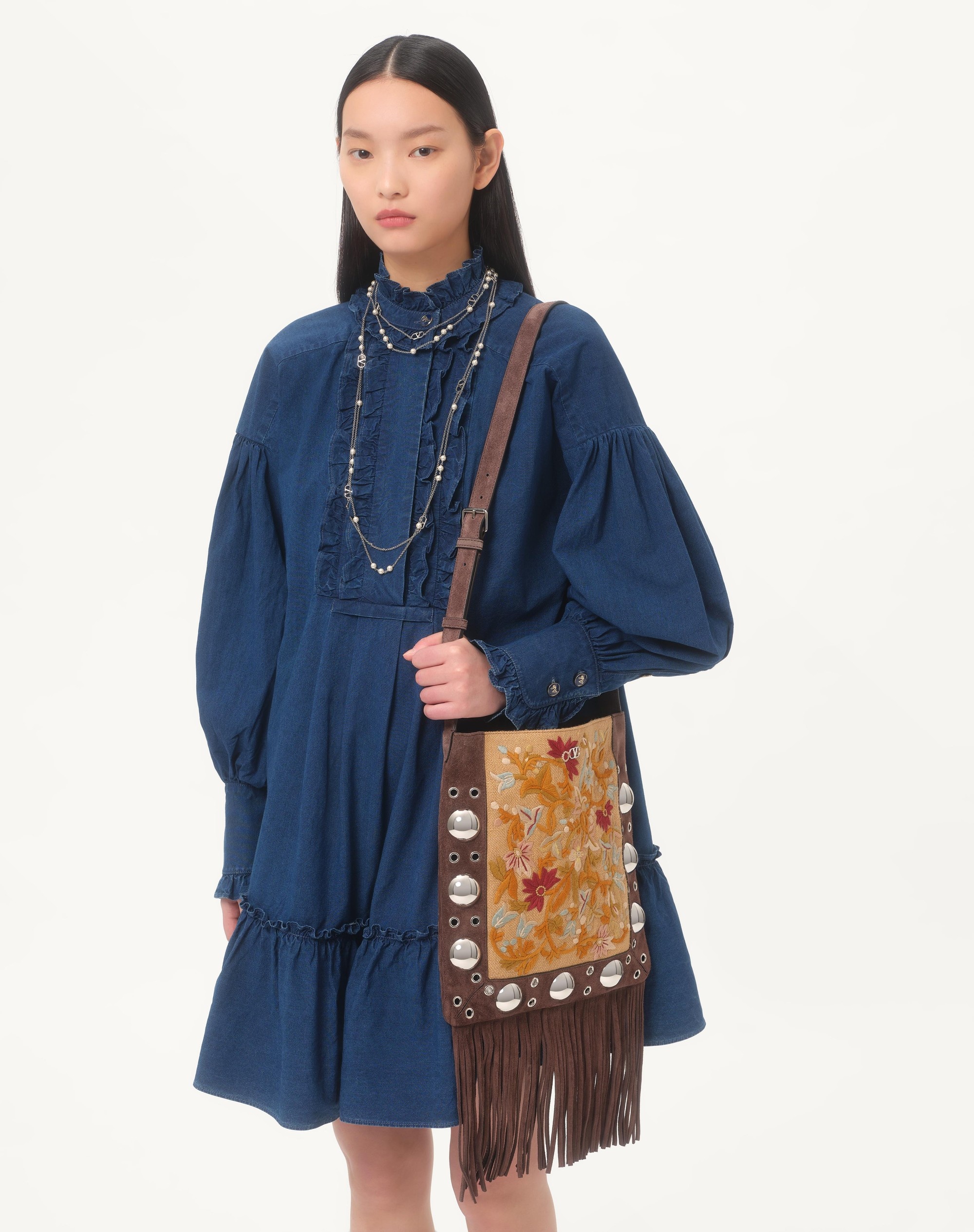 LIGHTWEIGHT DENIM DRESS - 3