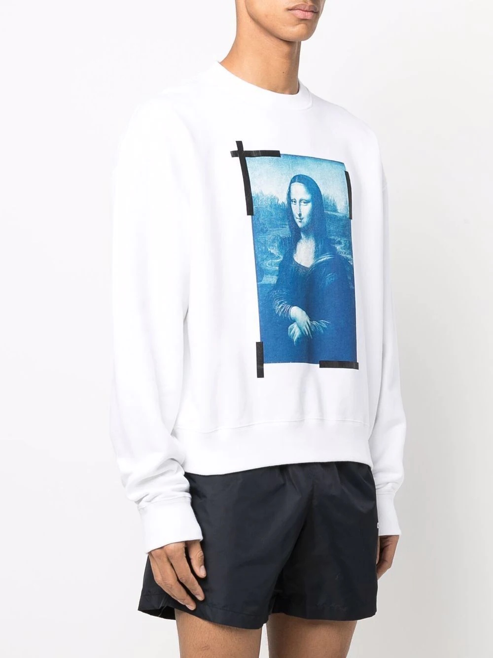 Mona Lisa-print sweatshirt - 3