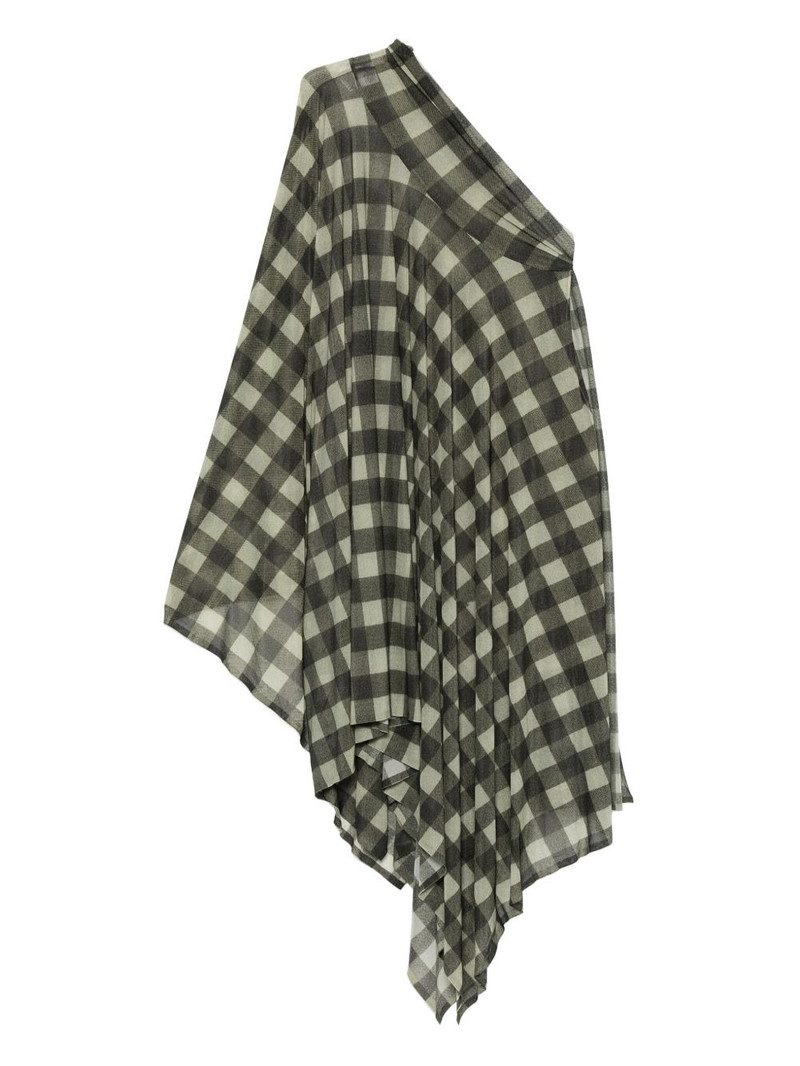 plaid pleated dress 1