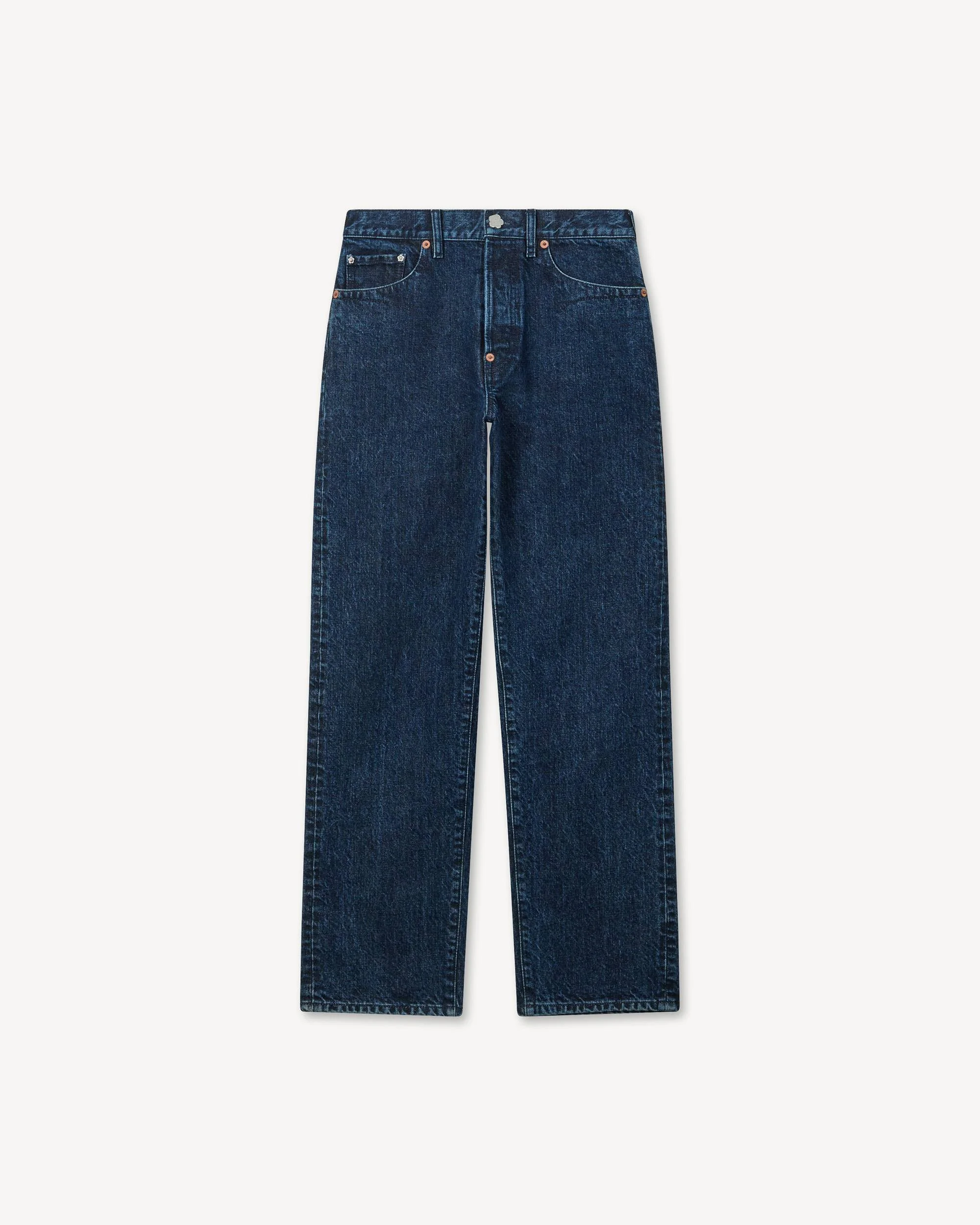 'KENZO Signature' straight pants in japanese denim - 1