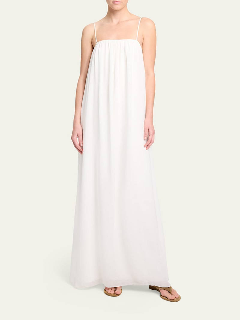 TWP Shirred Column Maxi Dress outlook