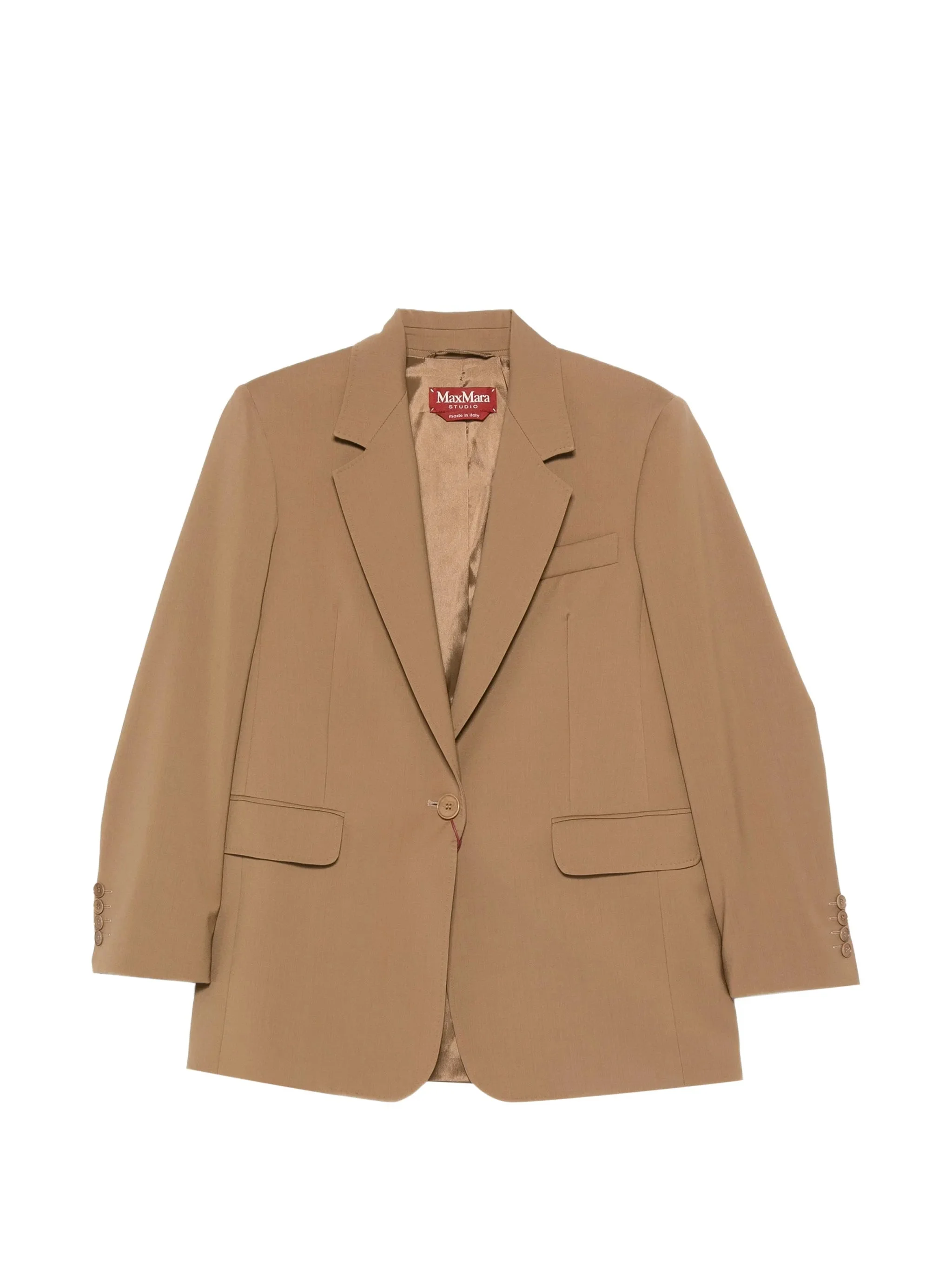 Max Mara Studio Mstbalco Button Blazer - 1