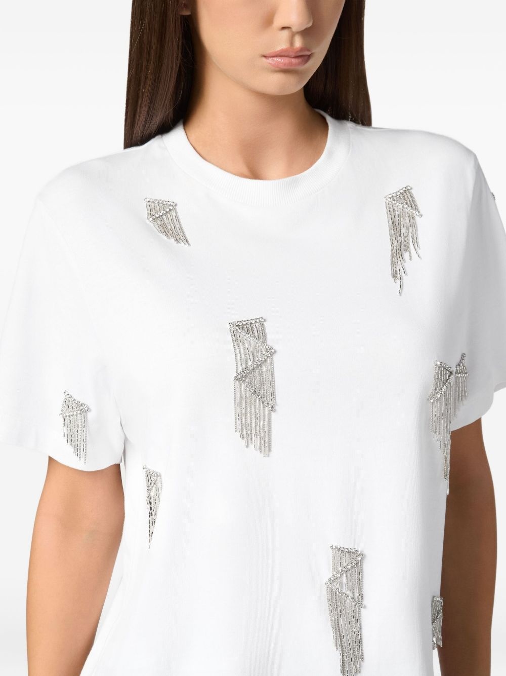 fringed t-shirt - 5