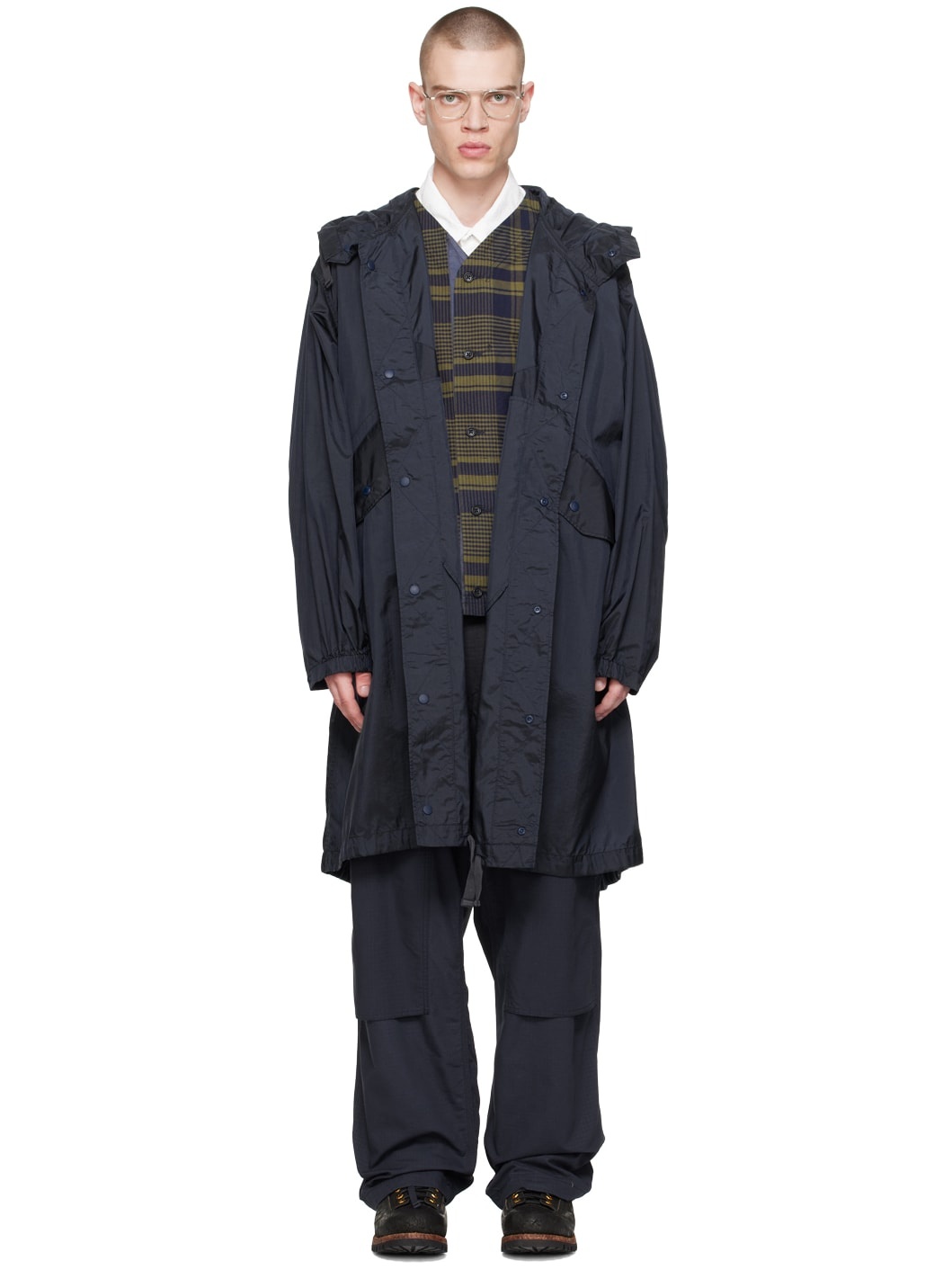 Navy Highland Parka - 1