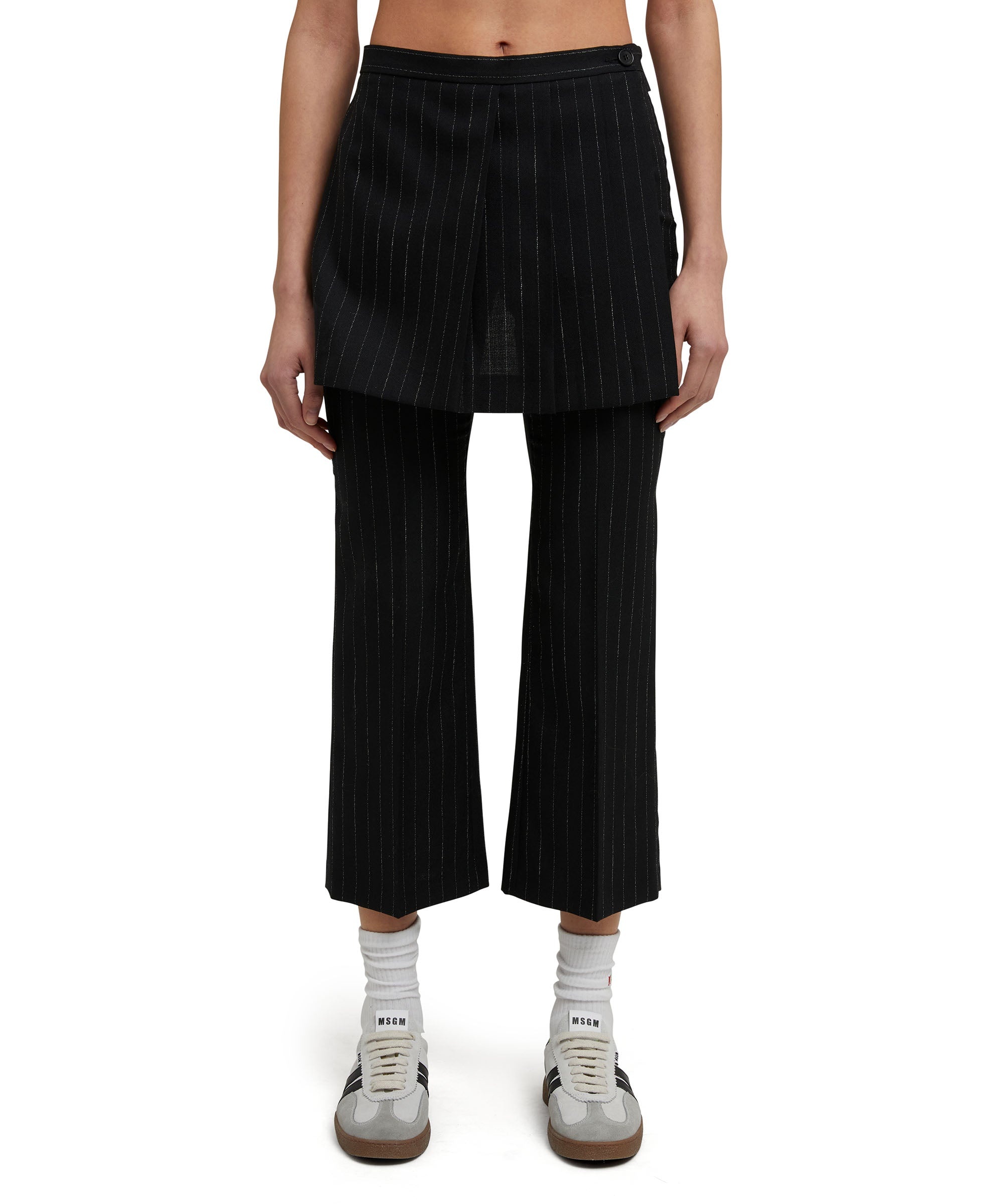 Wool trousers with "Pinstripe Wool" workmanship - 2