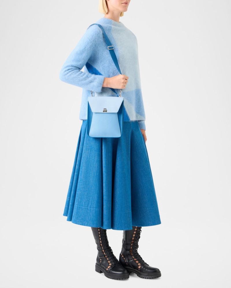 AKRIS Sunbeam Cloud Cashmere Crewneck Sweater outlook