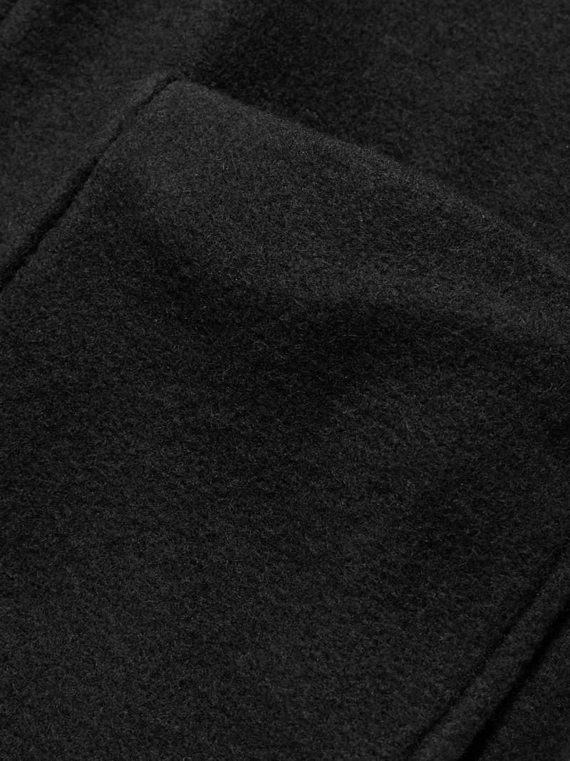 Gael 8267 Brushed Wool-Blend Jacket Black 5