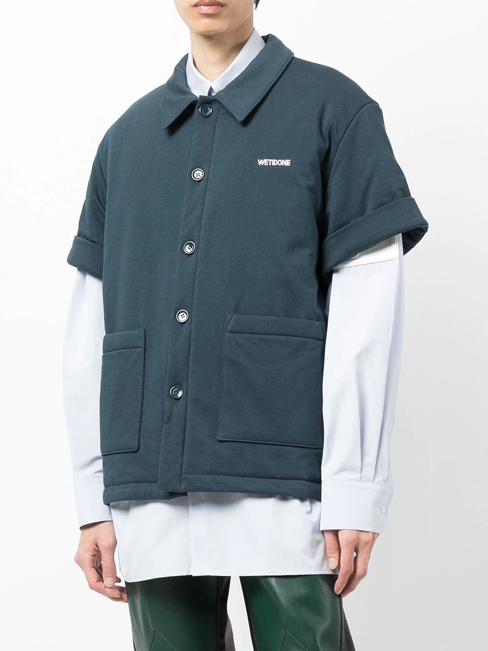 short-sleeve overshirt - 3