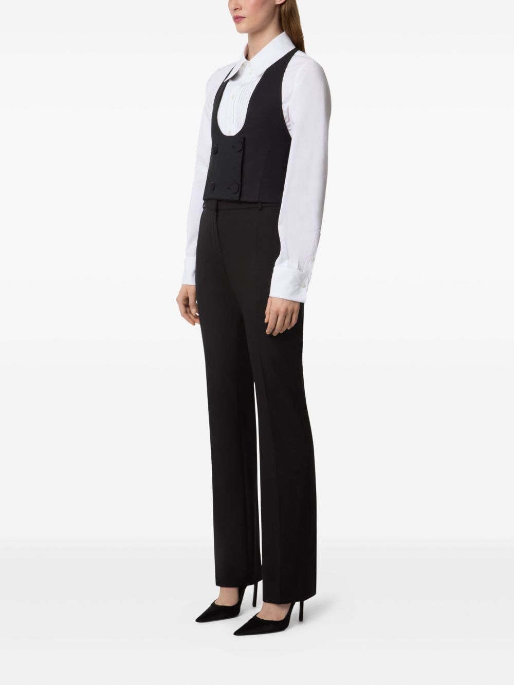 gabardine trousers - 3