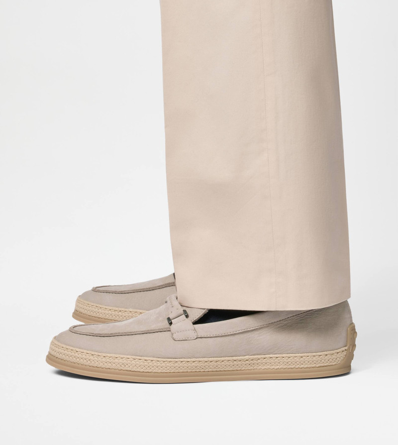 LOAFERS IN NUBUCK - BEIGE 7