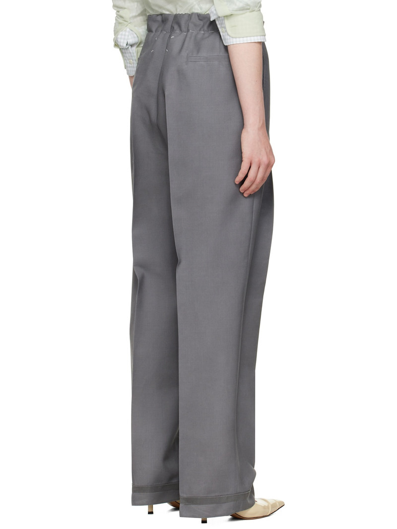 Gray Mohair Trousers 3