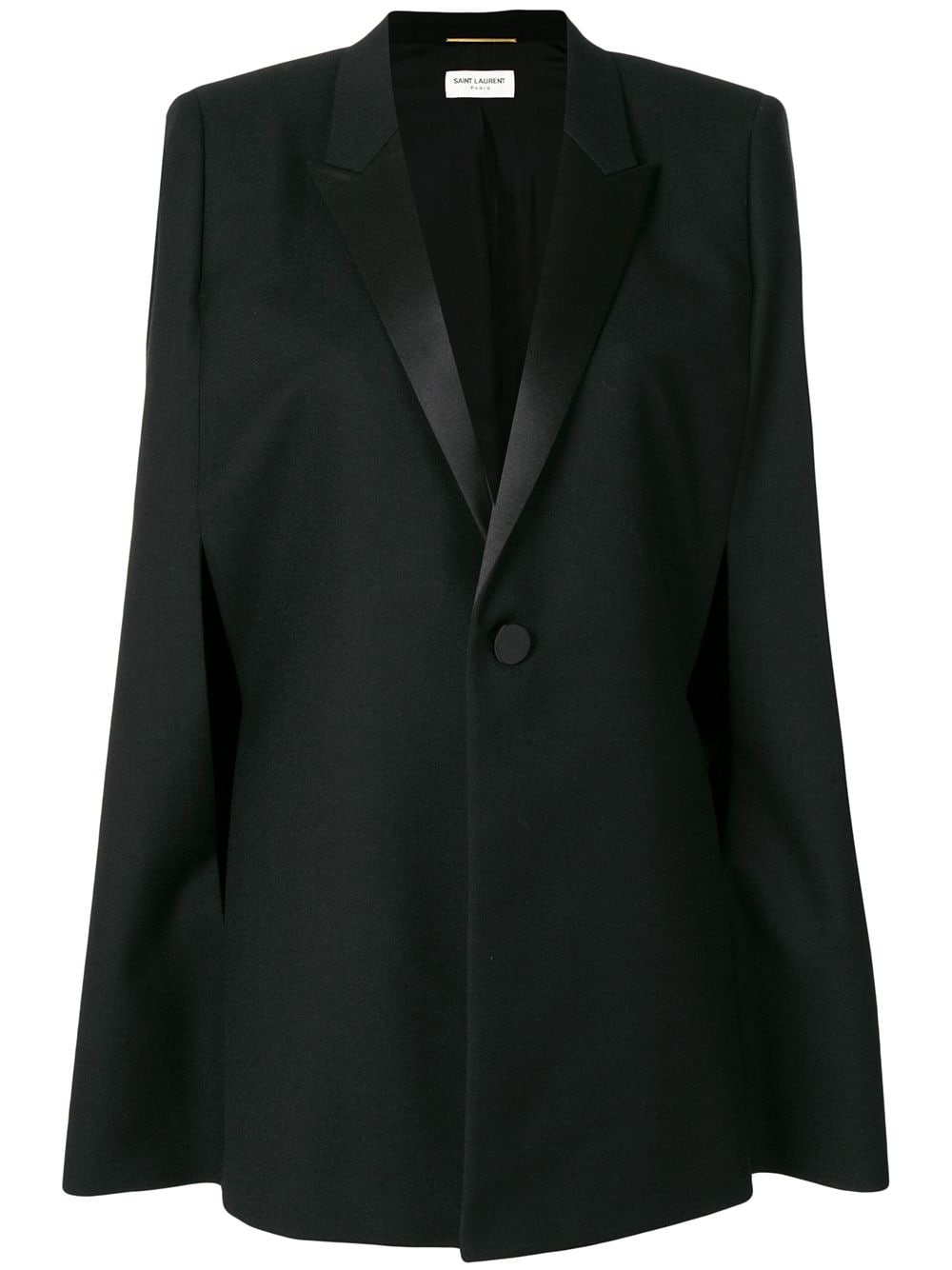 cape style blazer - 1