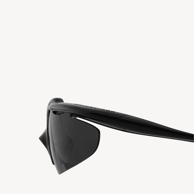 Turbo D-frame Sunglasses in Black 5