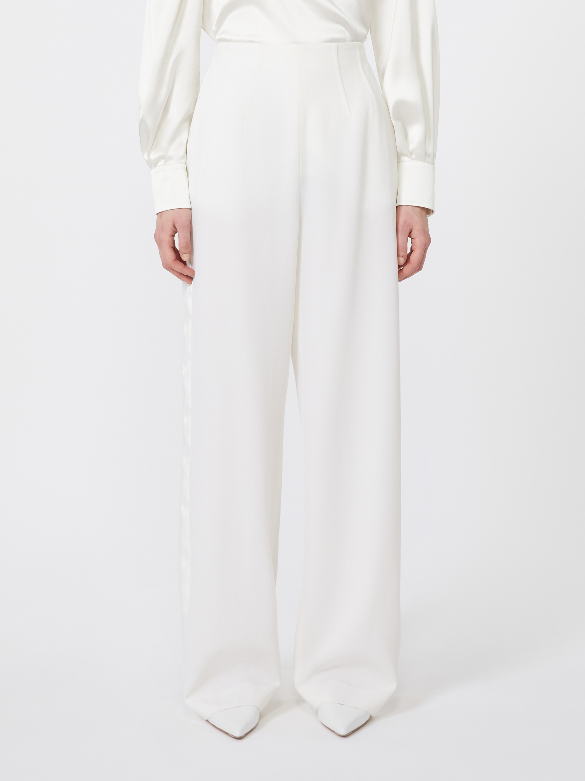 BALTA High-waisted wool trousers - 3