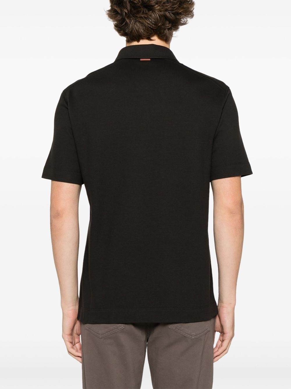 cotton polo shirt - 3