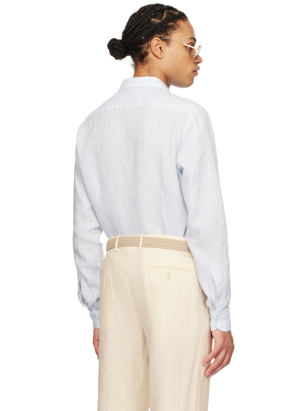 Blue Button Shirt - 3