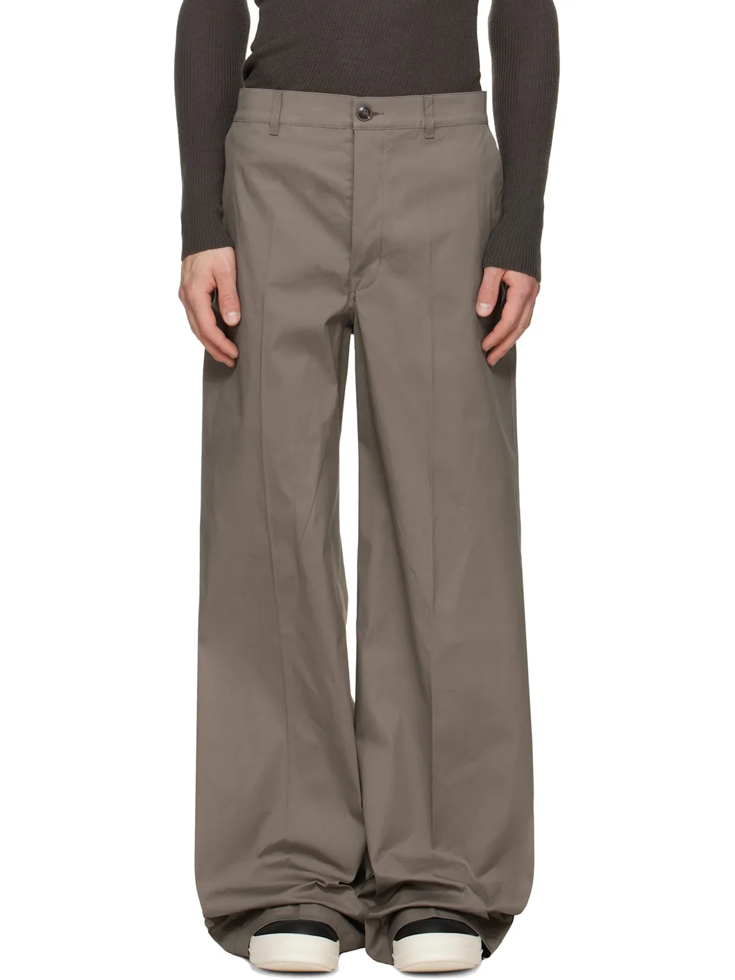 Gray Tower Work Trousers - 1