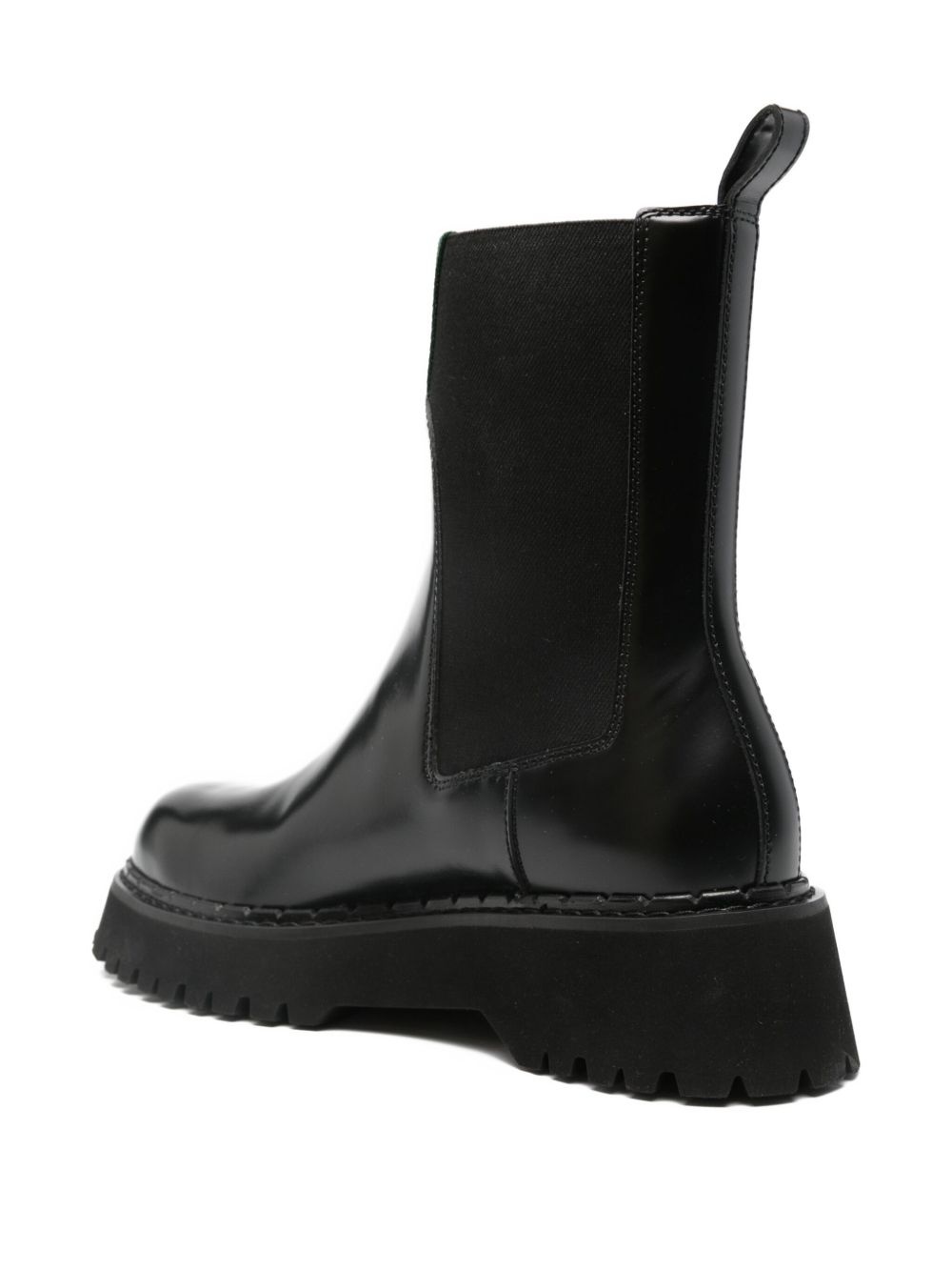 leather Chelsea boots - 3