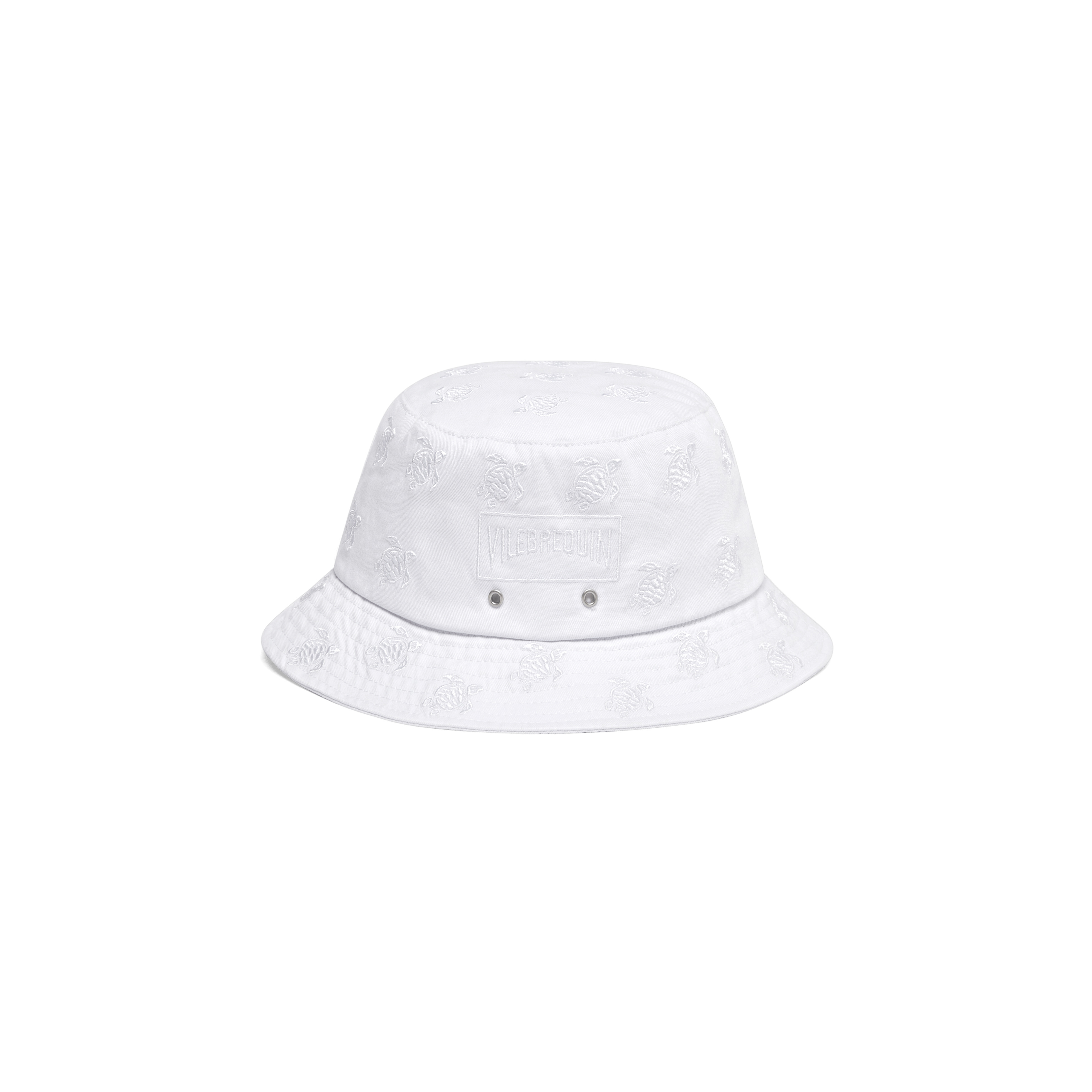 Embroidered Bucket Hat Turtles All Over - 1